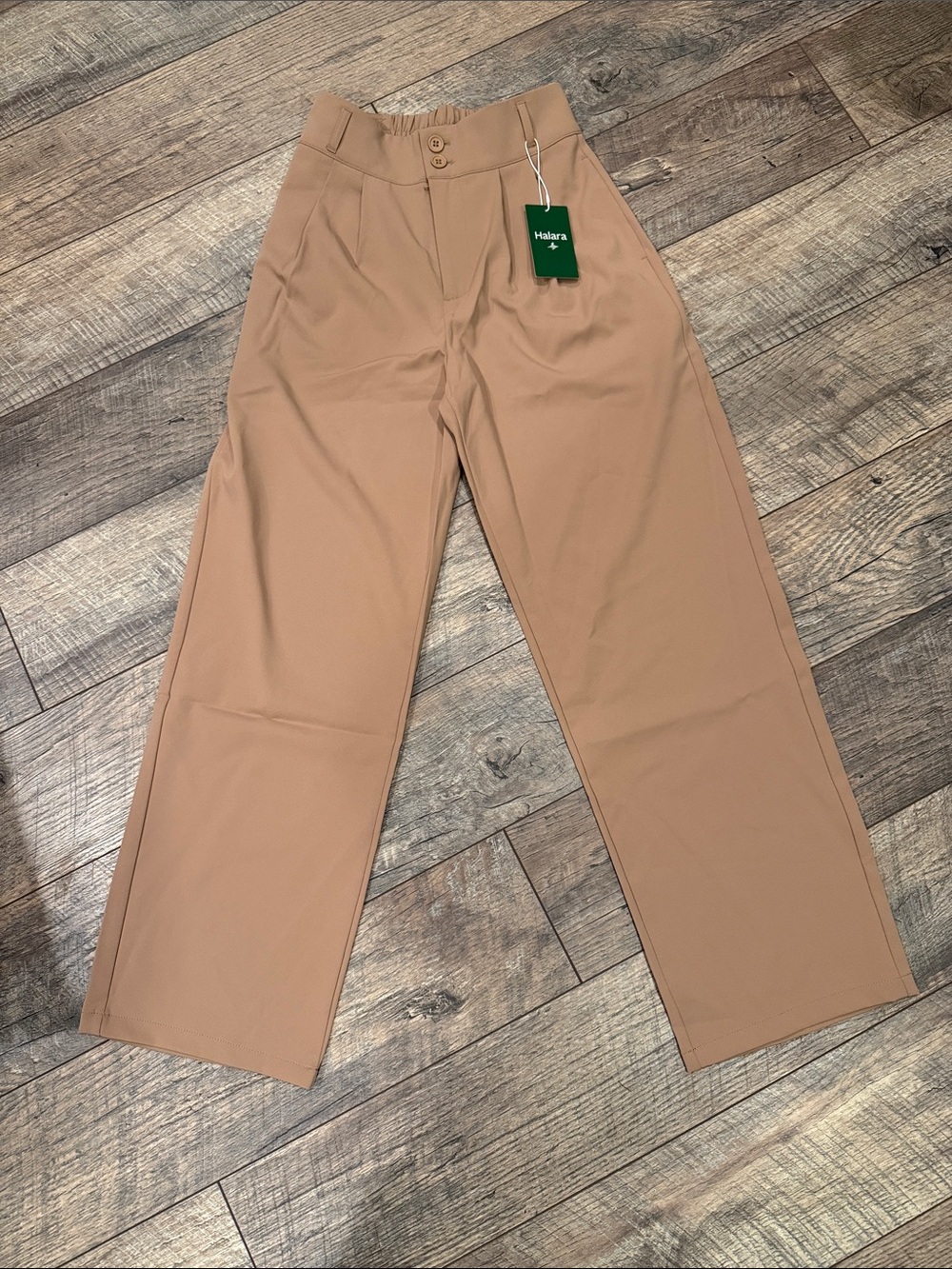 Halara Women’s Wide-Leg Pants in Camel
